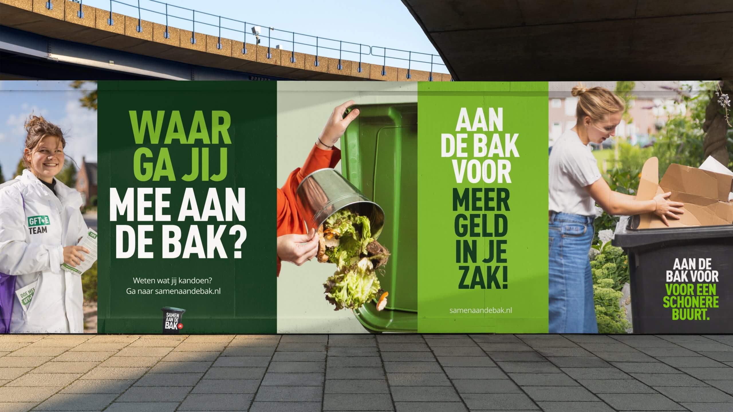 Communicatiebureau Den Haag, afval campagne